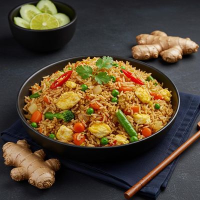 Veg Ginger Fried Rice